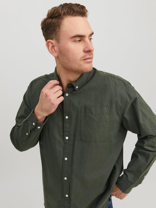 Actual product image Jack & Jones Oxford Plus Size Shirt (6XL)
