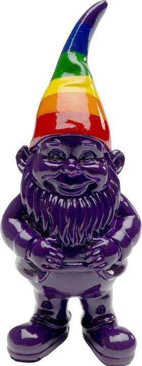 Immagine prodotto Kare Design Deko Figur Zwerg Rainbow Lila 11cm