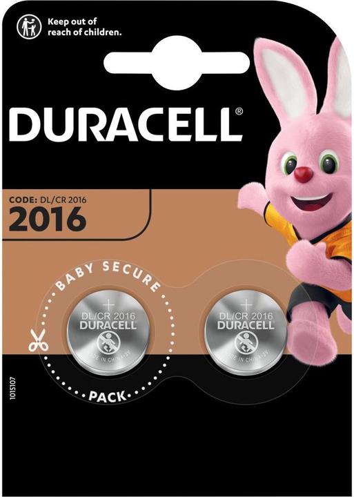 Image du produit Duracell Piles bouton (1 pcs, CR2016, 72 mAh)