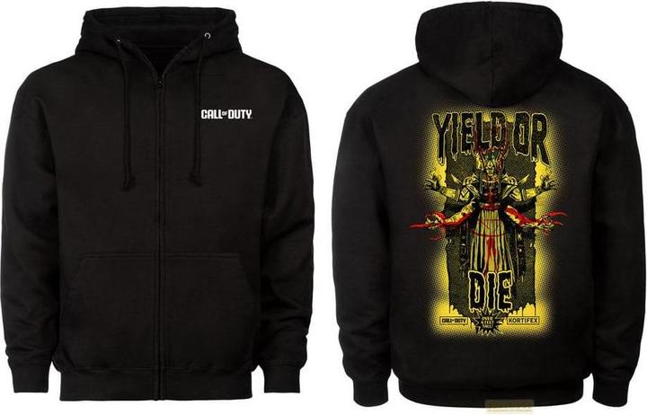 Dpi Merchandising Call of Duty: Black Ops 6 Zipper Hoodie ""Yield Or Die"" Black