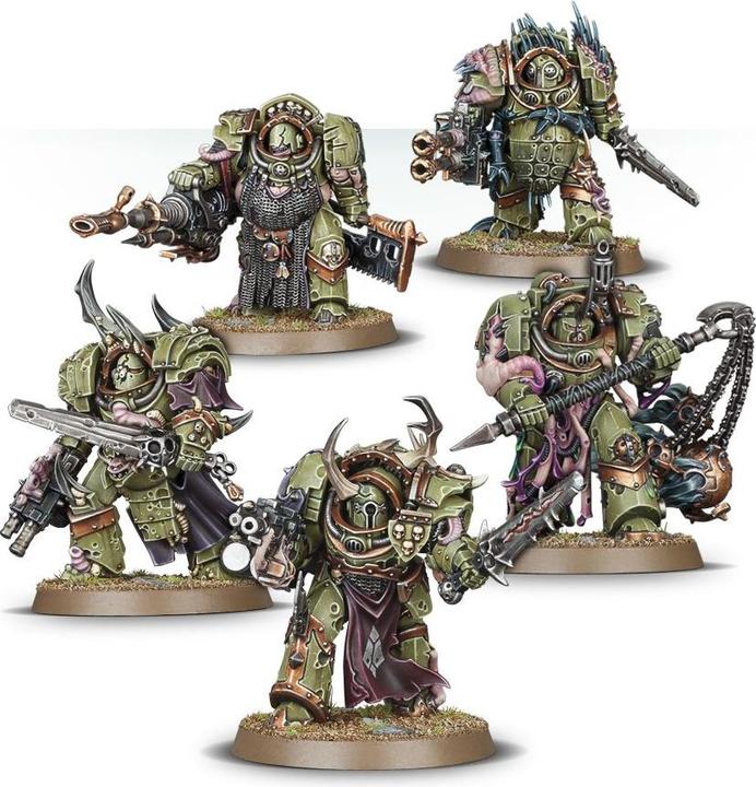 Immagine prodotto Games Workshop Warhammer 40k - Terminatori Blightlord della Guardia della Morte (Materiale sintetico)