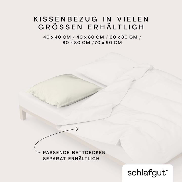Immagine prodotto schlafgut Woven Satin (Copripiumino, 80 x 80 cm)