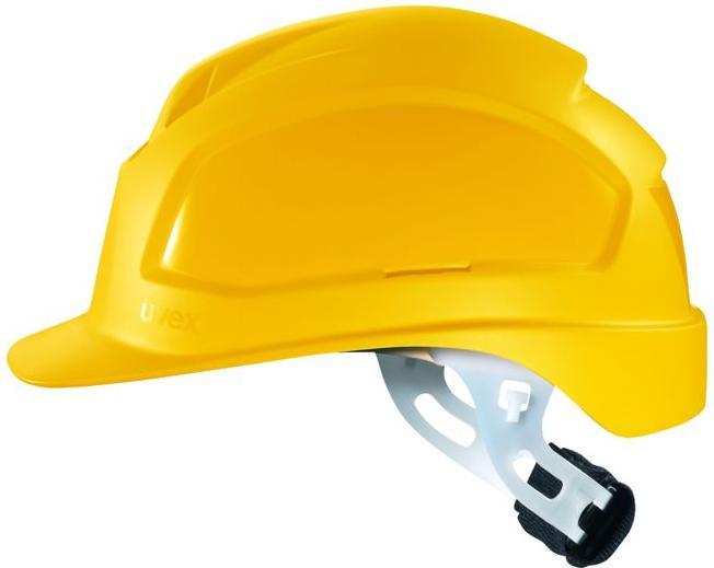 Uvex Safety pheos E-WR unventilated safety helmet for electricians - head protection yellow (52 - 61 cm)