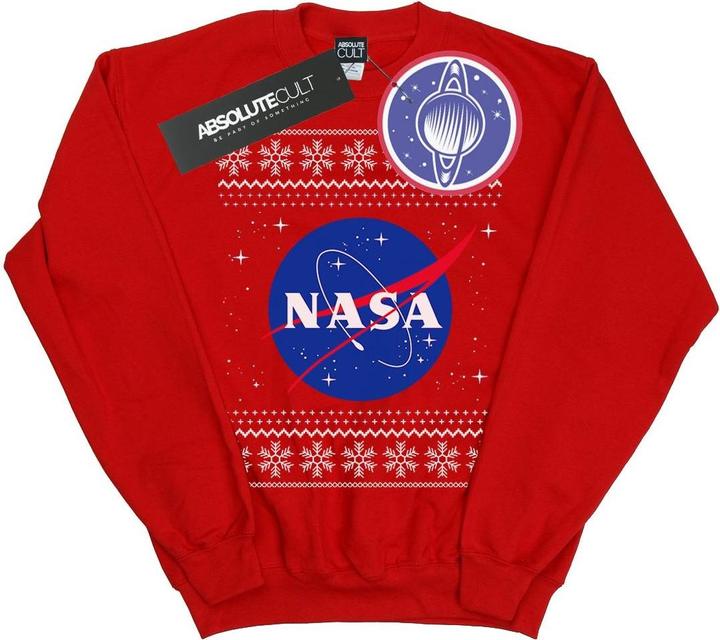 Immagine prodotto Nasa Classic Fair Isle Felpa Ragazze (140, 146)