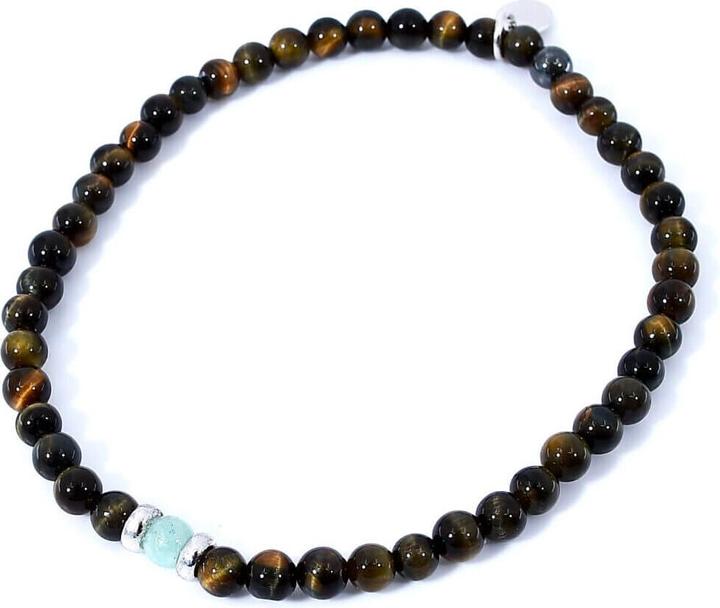Actual product image Balibay Suakan (20 cm, Hawk eye, 925 Sterling silver, Aquamarine, Gemstone)
