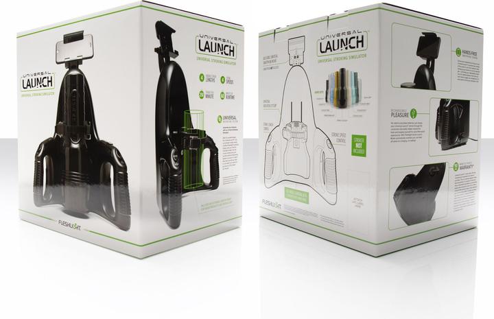 Actual product image Fleshlight Universal Launch Stroking Simulator