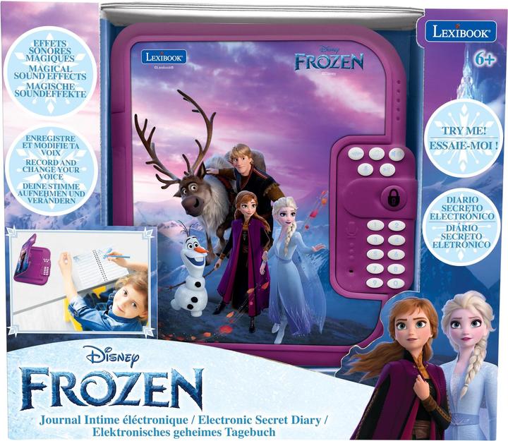 Image du produit Lexibook Journal secret Disney Frozen avec carnet de notes (Multilingue)