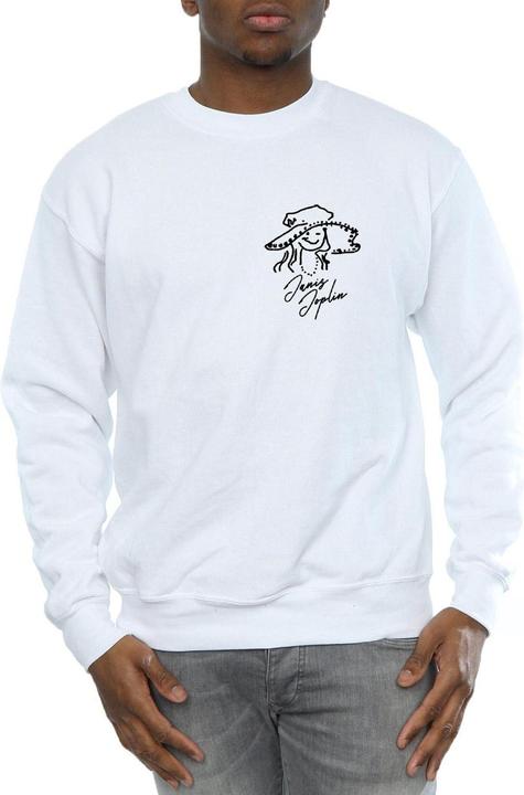 Produktbild Janis Joplin Outline Sketched Sweatshirt (XXL)