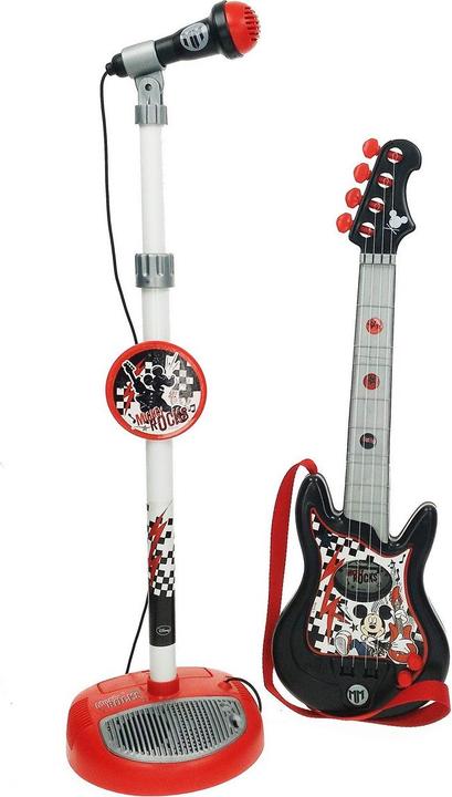 Image du produit Mickey Mouse Jouets musicaux Microphone Guitare pour enfants