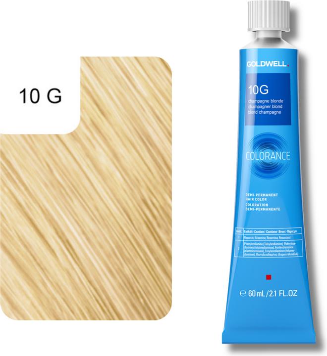 Actual product image Goldwell Colorance Tube Demi-Permanente (10G champagne blonde)