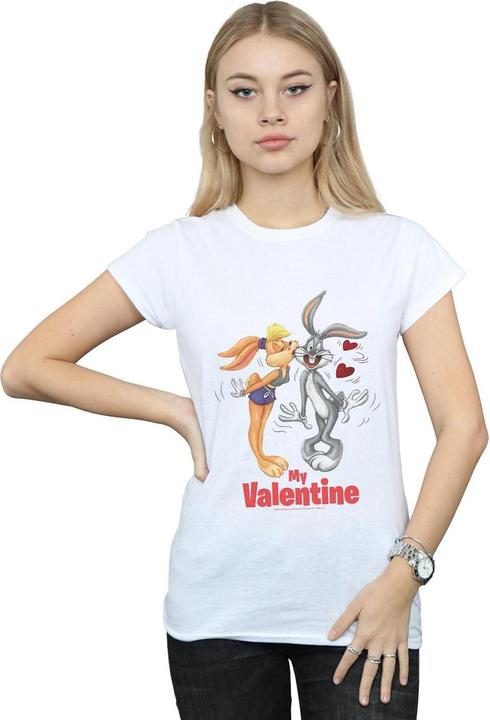Produktbild Looney Tunes Bugs Bunny And Lola Valentine's Day TShirt (XL)