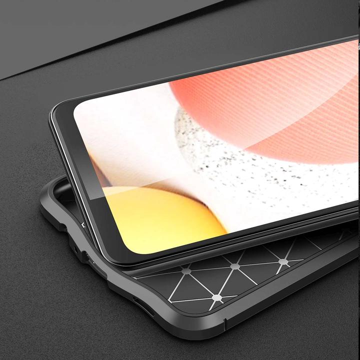 Immagine prodotto Cadorabo Copertura in TPU con struttura in similpelle (Samsung Galaxy A12, Samsung Galaxy M12)