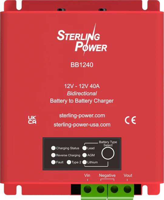 Produktbild Sterling Power Ladebooster 12V/12V 40A - Sterlingpower