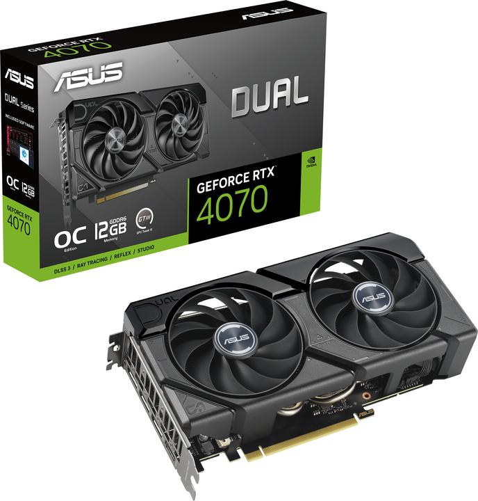 ASUS Dual GeForce RTX 4070 EVO OC Edition (12 GB)