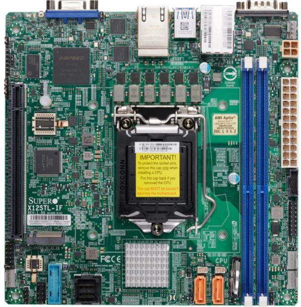 Supermicro MBD-X12STL-IF (LGA 1200, Intel C252, Mini-ITX)