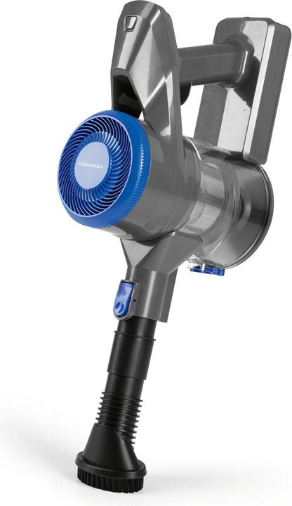 Actual product image CleanMaxx Cordless hand and stick vacuum cleaner anthracite/blue