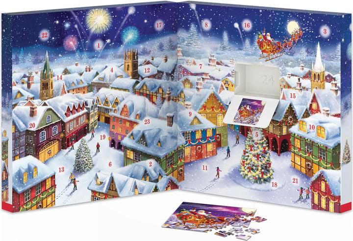 Actual product image Eurographics Puzzle Advent Calendar - Christmas Memories