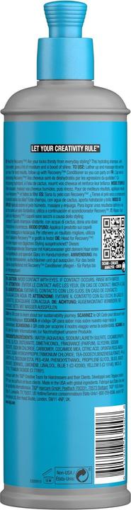 Image du produit Tigi Bed Head Urban Antidotes - Shampooing Récupération Hydratation Rush (400 ml, Shampoing liquide)