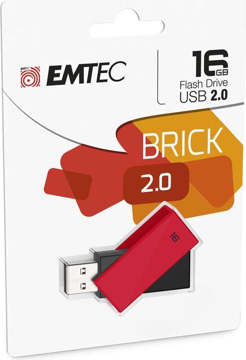 Image du produit Emtec C350 Brick (16 Go, USB-A, USB 2.0)