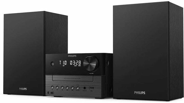 Image du produit Philips TAM3505 Micro System, black (Bluetooth, Lecteur de CD, 1x 20 W)