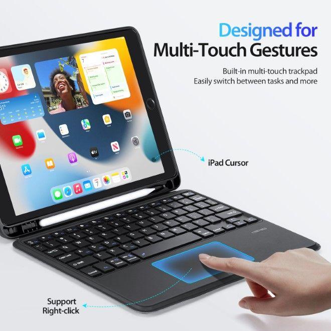 Produktbild Dux Ducis DK Series Keyboard Case (Eng. Int., iPad 7, iPad 8, IPad 9)