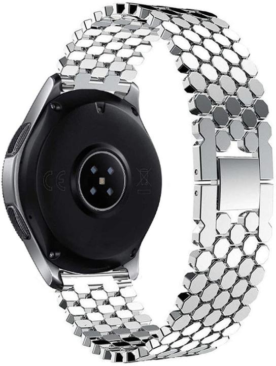Actual product image Strap-it Steel bracelet (22 mm, Stainless steel, Grit X)