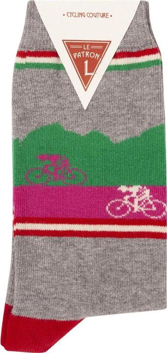Actual product image Patrón Spirits Company Le Patron Grand Tours Giro Socks grey melange (39 - 42)