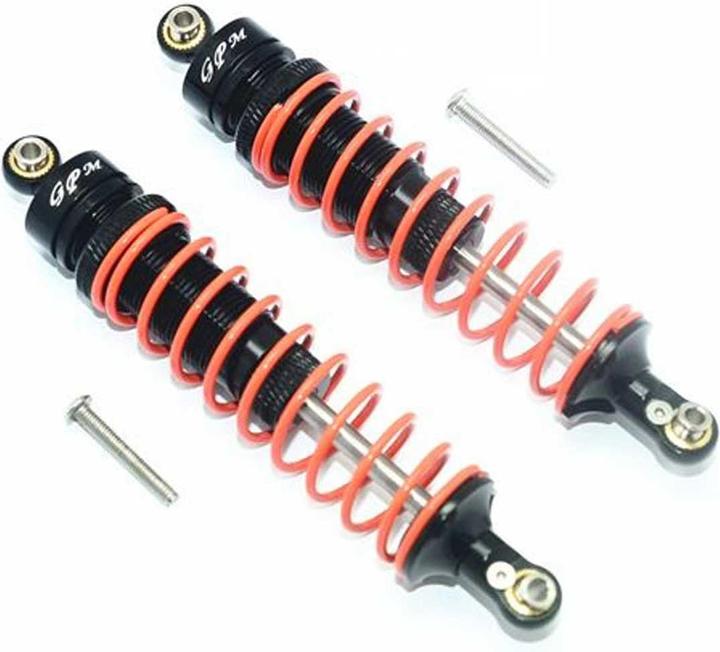 Actual product image GPM aluminium heavy-duty front shock absorber 102mm black arrma granite, big rock, senton