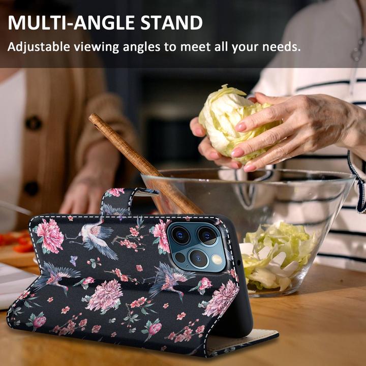 Image du produit Cadorabo Pochette Book avec impression (Apple iPhone 12 Pro Max)