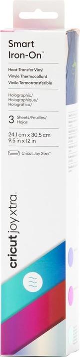 Cricut Aufbügelfolie Joy Xtra Smart 3-teilig, Holograhic