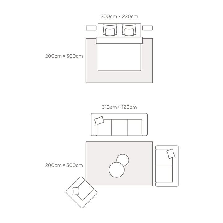 Actual product image Johann Jakob Louise (200 x 300 cm)