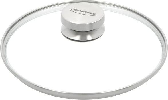 Actual product image Demeyere Glass lid with stainless steel ring 22cm (22 cm, Glass, Metal)