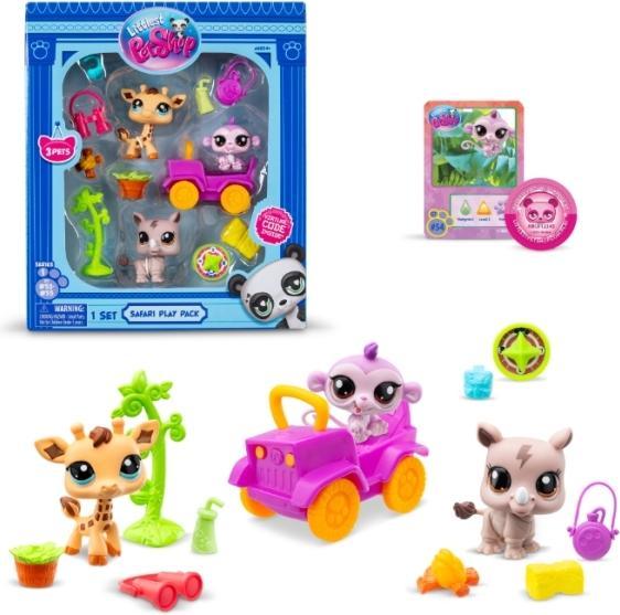 Actual product image Littlest Pet Shop - SAFARI PLAY PK (00524)