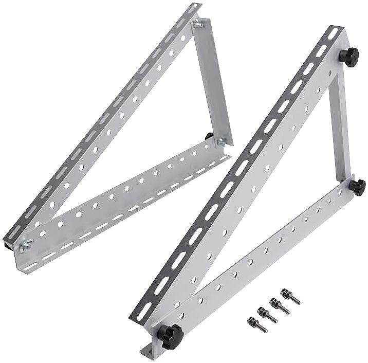 Actual product image Revolt Set of 2 Adjustable Aluminium Solar Panel Bracket (Solar system mounting material)