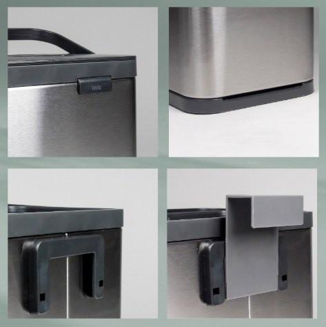 Image du produit Kela Silberner Plata Biomüllcontainer