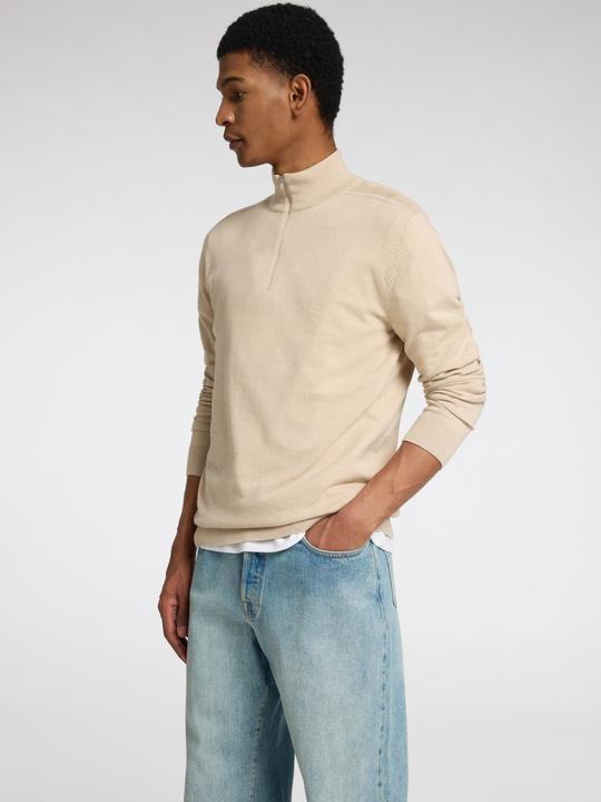 Actual product image Selected Homme Half-zip knitted jumper (L)