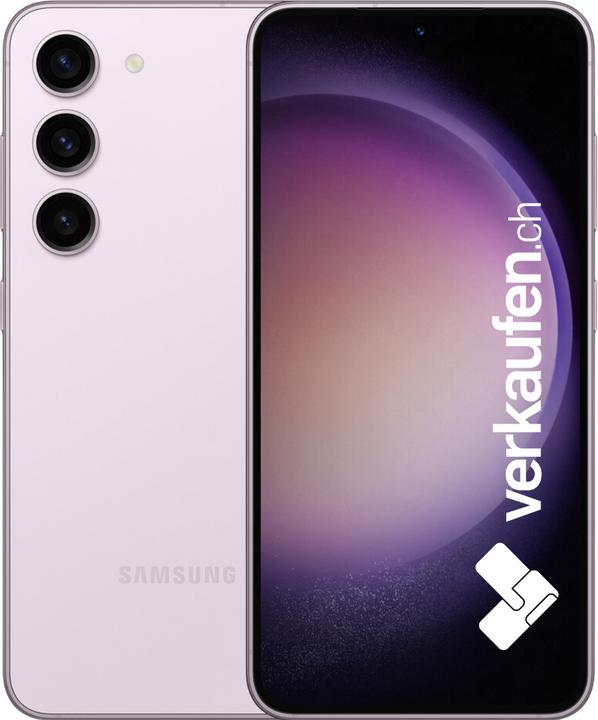 Produktbild verkaufen.ch Galaxy S23 Dual SIM 5G (128 GB, Lavender, 6.10", 50 Mpx, Dual SIM, B / Sehr gut)