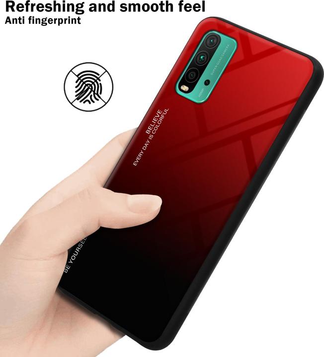 Image du produit Cadorabo TPU 2 couleurs Housse en verre (Xiaomi Poco M3, Xiaomi Redmi 9T)