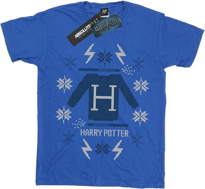 Actual product image Boys Christmas Knit T-Shirt (140, 146)