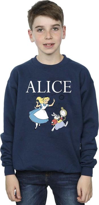 Image du produit Disney Sweatshirt garçon Alice In Wonderland Follow The Rabbit (152, 158)