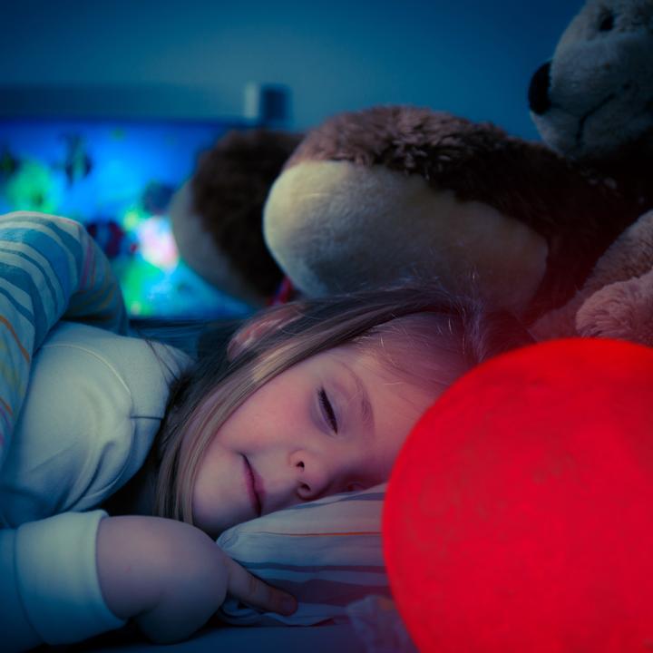 Actual product image Relaxdays Moon Lamp 3D Colour-changing (0.15 m)