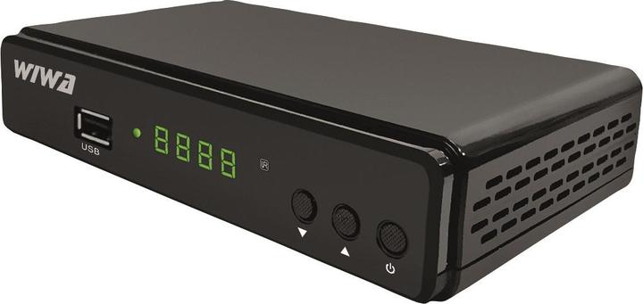 Wiwa Esperanza EV104 decoder TV via cavo nero - H.265 - DVB-T (DVB-T, DVB-T2)