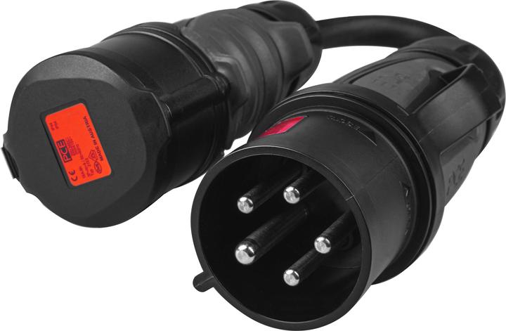 Immagine prodotto GreenCell Adattatore da presa rossa 16A 400V CEE a 5 poli a presa rossa 32A 5P (Tipo 1, 11 kW, 16 A, 0.50 m)