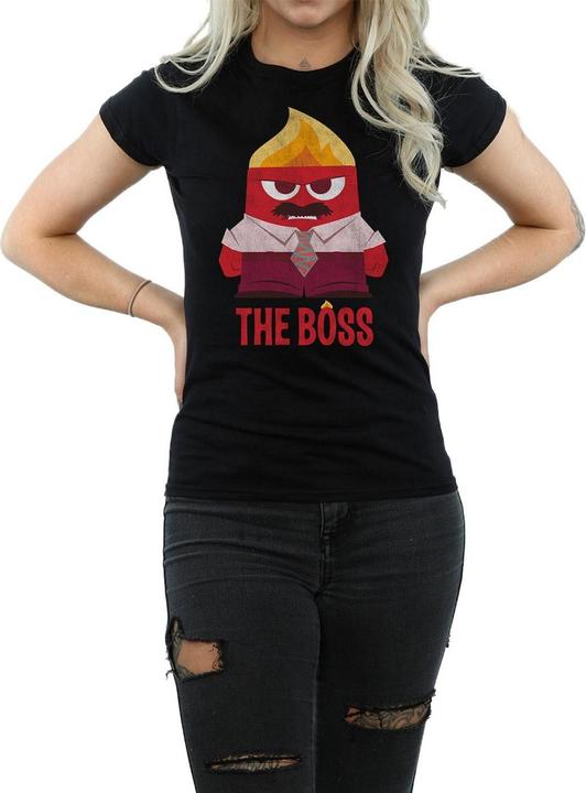 Immagine prodotto Disney Inside Out Anger The Boss Maglietta Donna (XXL)