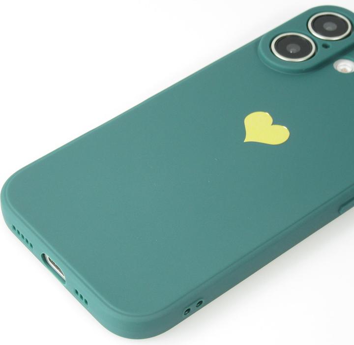 Immagine prodotto PhoneLook Tappetino in silicone Coque Coeur doré (Apple iPhone 16 Plus)