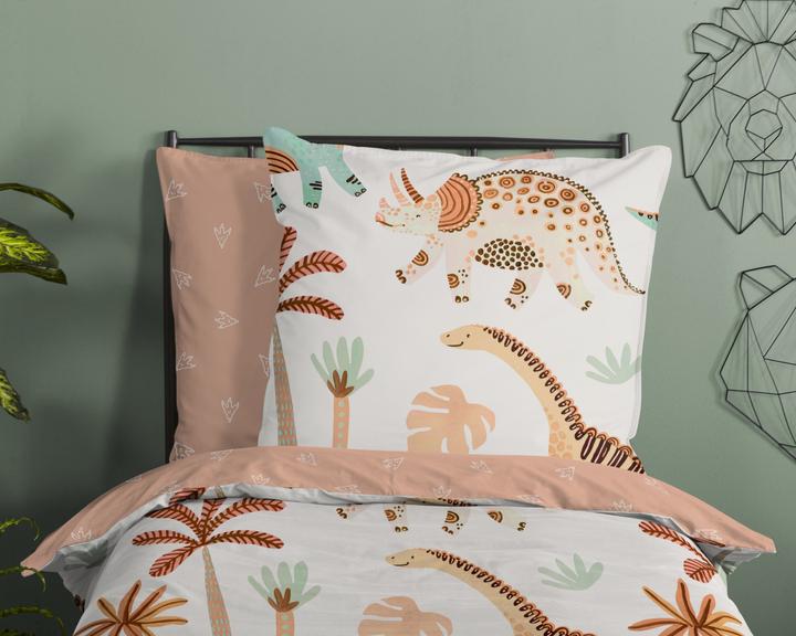 Immagine prodotto Good Morning Dino (Set di biancheria da letto, 140 x 200 cm, 70 x 90 cm)