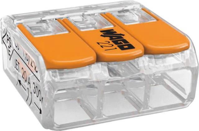 Actual product image Wago Connecting clamp COMPACT 221-413