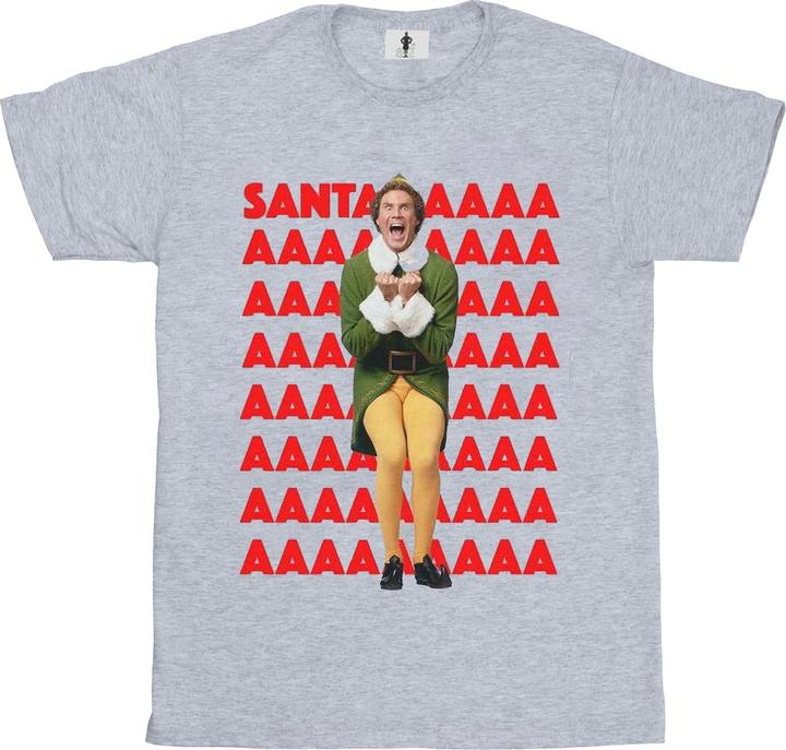 Produktbild Elf Buddy Santa Scream TShirt (XXL)