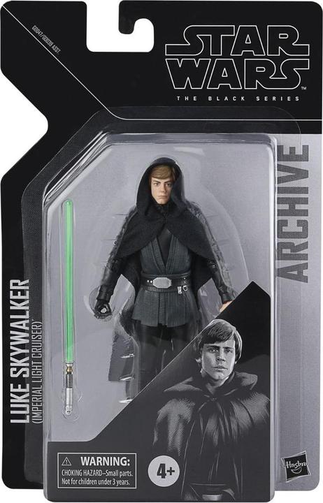 Image du produit Hasbro Star Wars Black Series Archive Figurine Luke Skywalker (Light Cruiser impérial) 15 cm