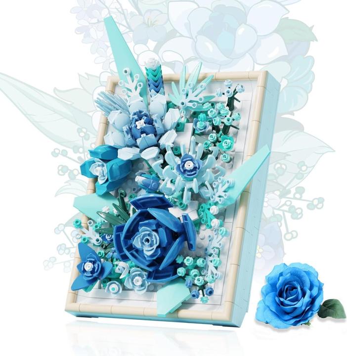 Actual product image Mgp Blumen Rosenblüten mit Bilderrahmen